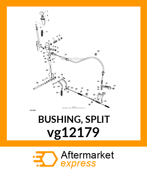 BUSHING, SPLIT vg12179