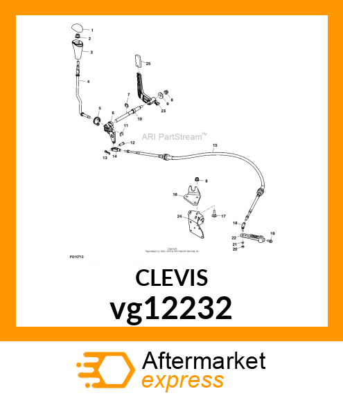 YOKE, THREADED vg12232