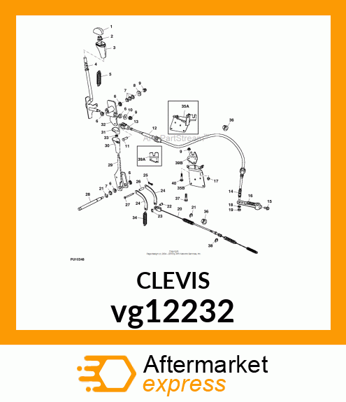 YOKE, THREADED vg12232