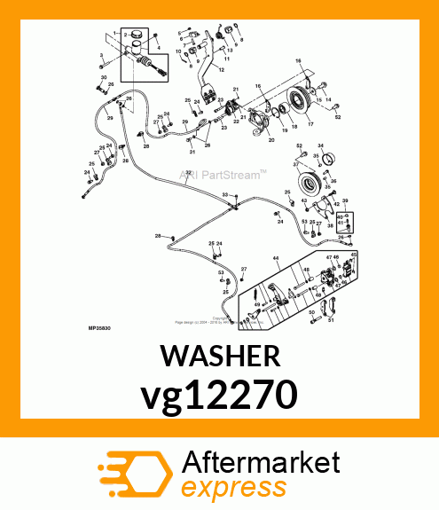 WASHER, CRUSH COPPER vg12270