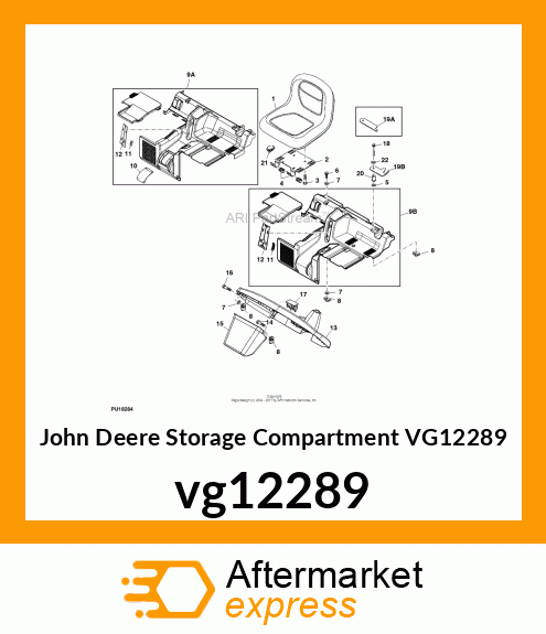 COMPARTMENT, GLOVE vg12289