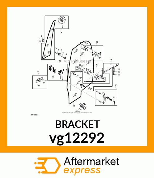 BRACKET, SNAP vg12292