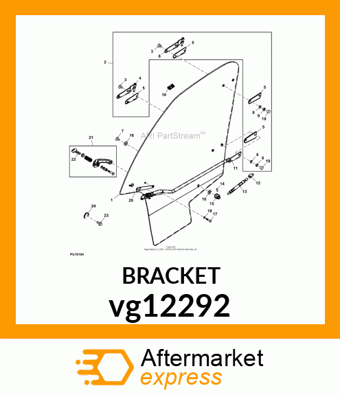 BRACKET, SNAP vg12292