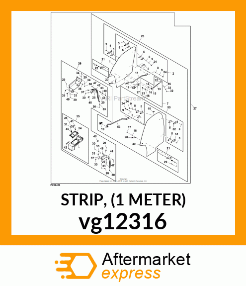 STRIP, (1 METER) vg12316