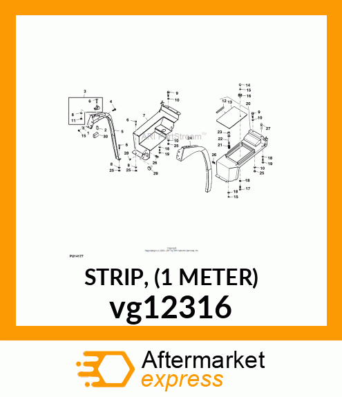 STRIP, (1 METER) vg12316