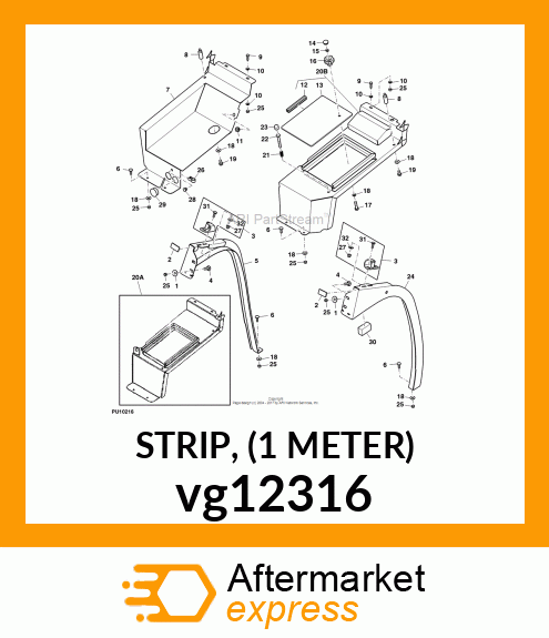 STRIP, (1 METER) vg12316