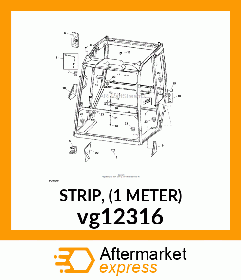 STRIP, (1 METER) vg12316