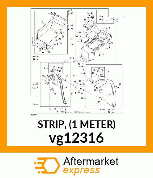 STRIP, (1 METER) vg12316