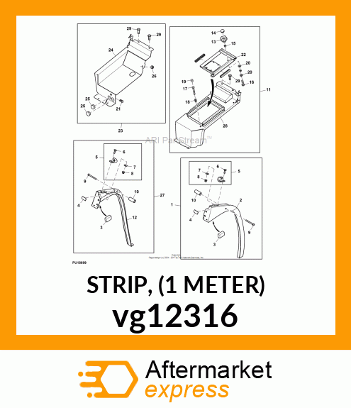 STRIP, (1 METER) vg12316