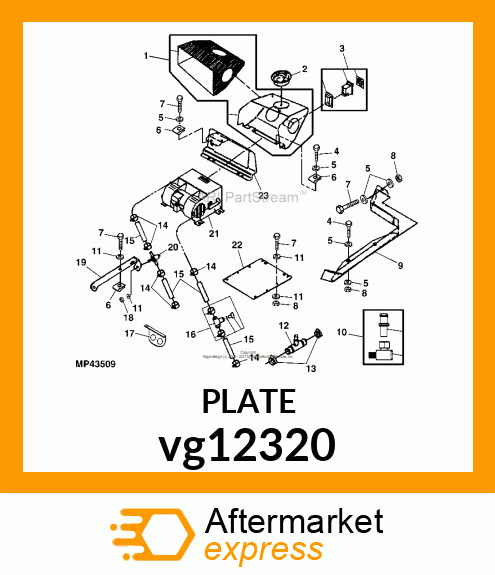 BRACKET, BRACKET, MOUNTING vg12320