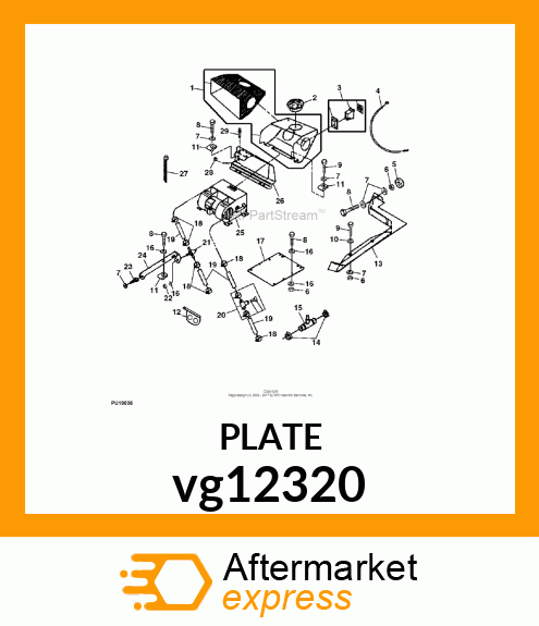 BRACKET, BRACKET, MOUNTING vg12320