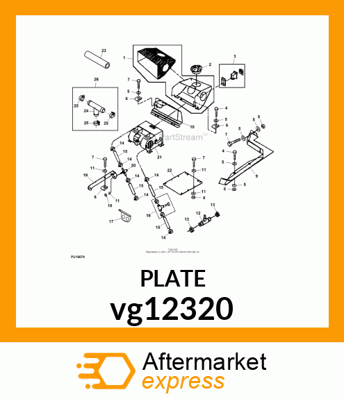 BRACKET, BRACKET, MOUNTING vg12320