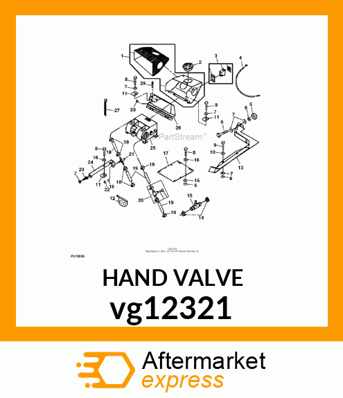 CONTROL VALVE vg12321