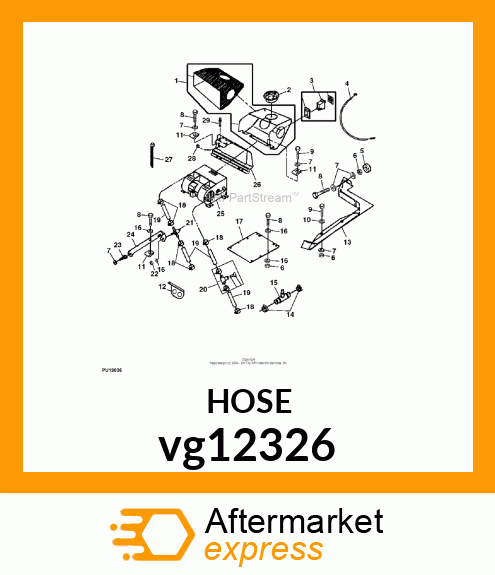 HOSE (3 M) VG12326