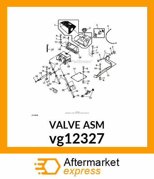 BLEED VALVE vg12327