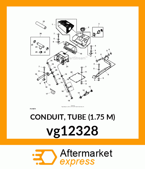 CONDUIT, TUBE (1.75 M) vg12328