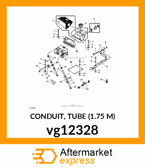 CONDUIT, TUBE (1.75 M) vg12328