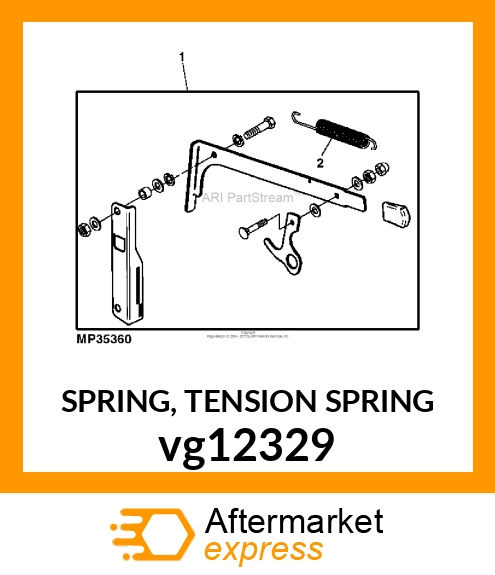 SPRING, TENSION SPRING vg12329