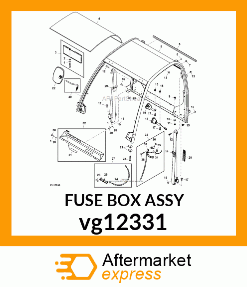 FUSE BOX, FUSE BOX vg12331