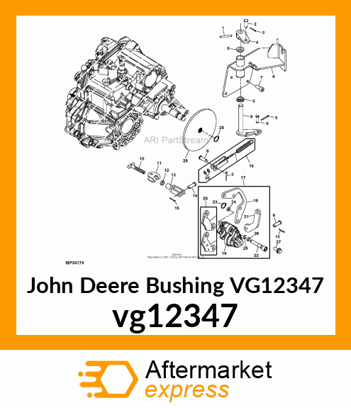 BUSHING, PLASTIC vg12347