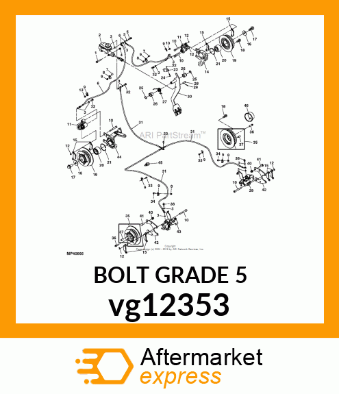 BOLT, WHEEL vg12353