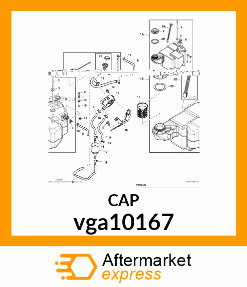 CAP, FUEL VGA10167