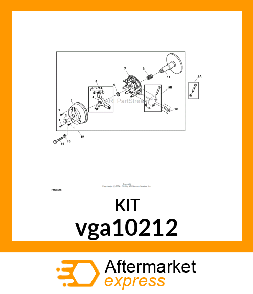 KIT, CAM ARM 4X2,TORLON BEARING PI vga10212