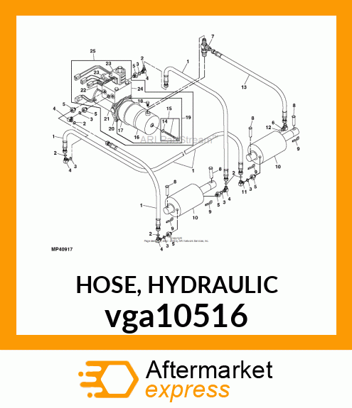 HOSE, HYDRAULIC vga10516