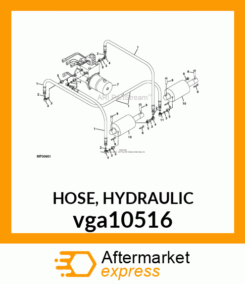 HOSE, HYDRAULIC vga10516