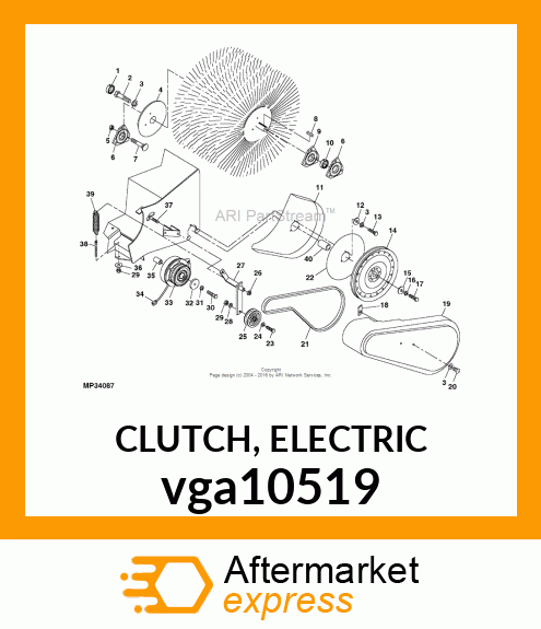 CLUTCH, ELECTRIC vga10519
