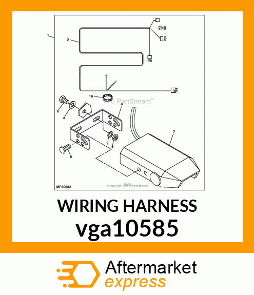 WIRING HARNESS vga10585