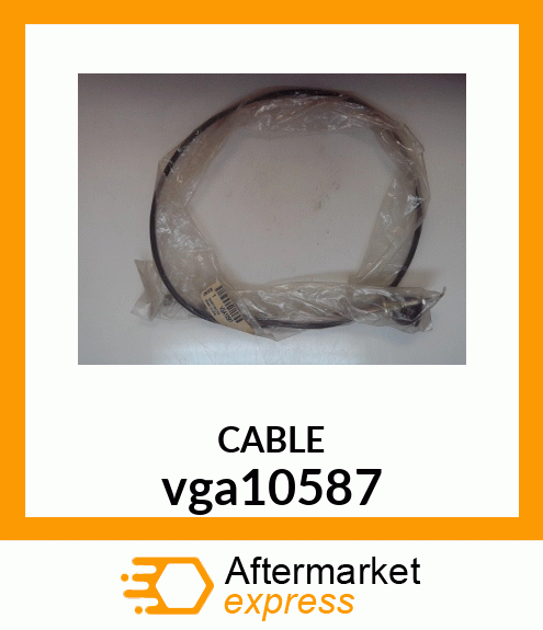 CABLE KIT, KIT, CHOKE CABLE vga10587