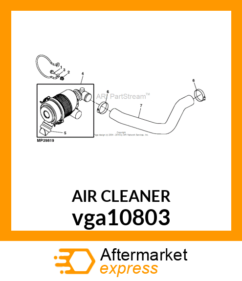 AIR CLEANER ASSY. vga10803