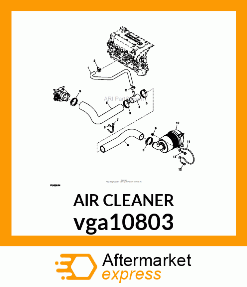 AIR CLEANER ASSY. vga10803