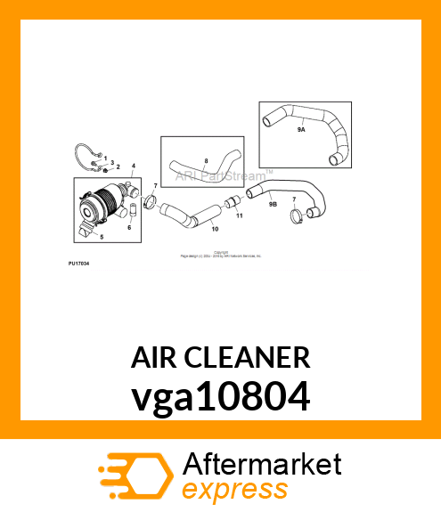 AIR CLEANER ASSY. vga10804