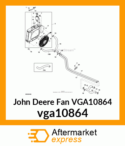 11" FAN, 10 BLADE SUCTION vga10864