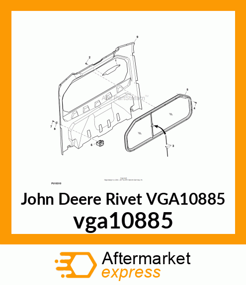 RIVET, PLASTIC vga10885