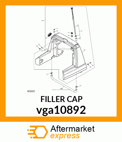 FILLER CAP, DIESEL vga10892