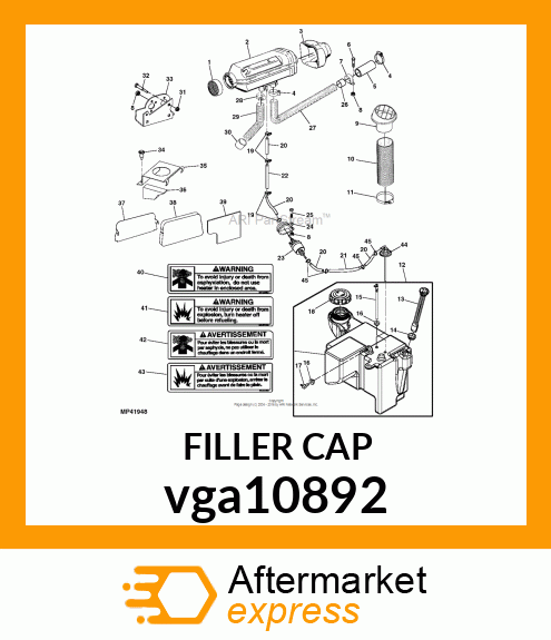 FILLER CAP, DIESEL vga10892