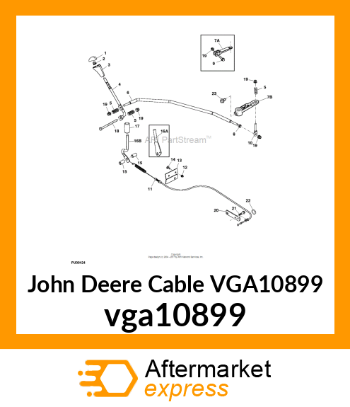 DIFF LOCK CABLE vga10899