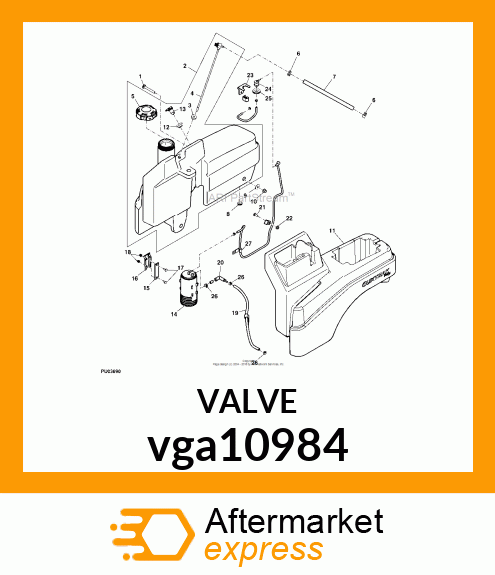 REMOTE VENT ASSY vga10984