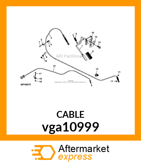 CABLE AY, CHOKE 6X4 vga10999