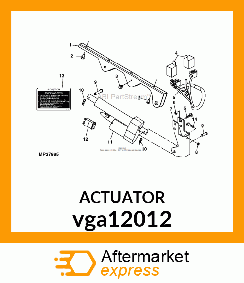 ACTUATOR vga12012