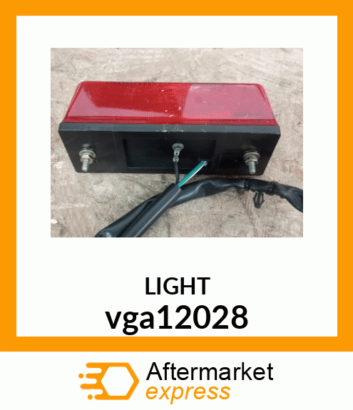 STOP LIGHT, LIGHT, BRAKE/TAIL VGA12028