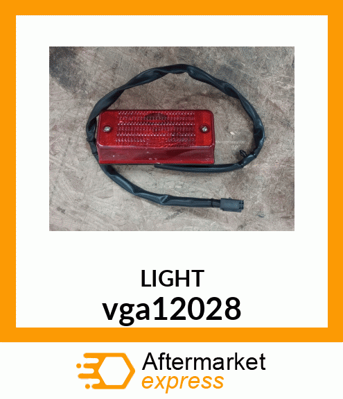 STOP LIGHT, LIGHT, BRAKE/TAIL VGA12028