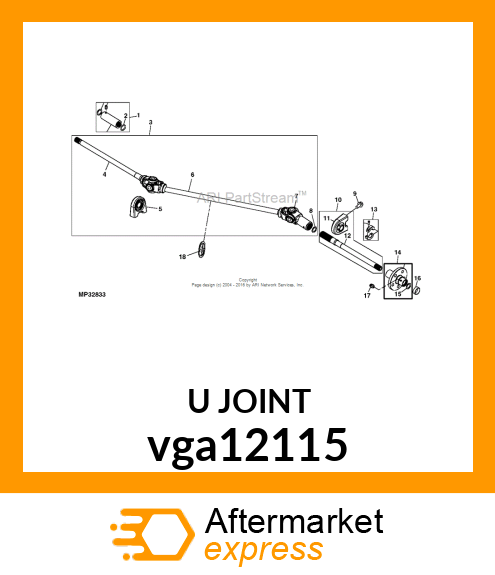 YOKE ASSEMBLY, SLIP vga12115