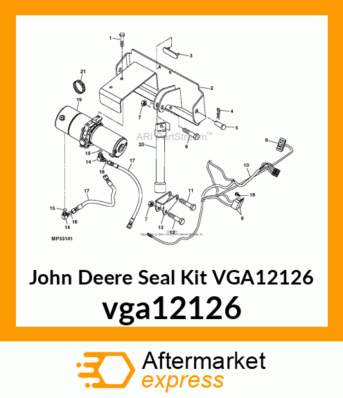 KIT, 108 SERIES SEAL vga12126