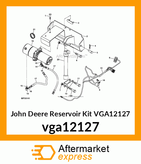 KIT, RESERVOIR vga12127