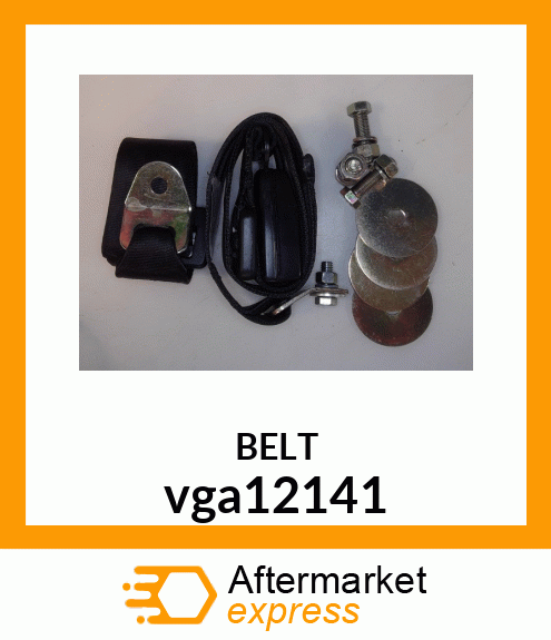 SEAT BELT, BELT, SEAT vga12141