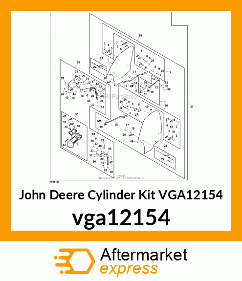 CYLINDER KIT, KIT, PNEUMATIC CYLIND vga12154